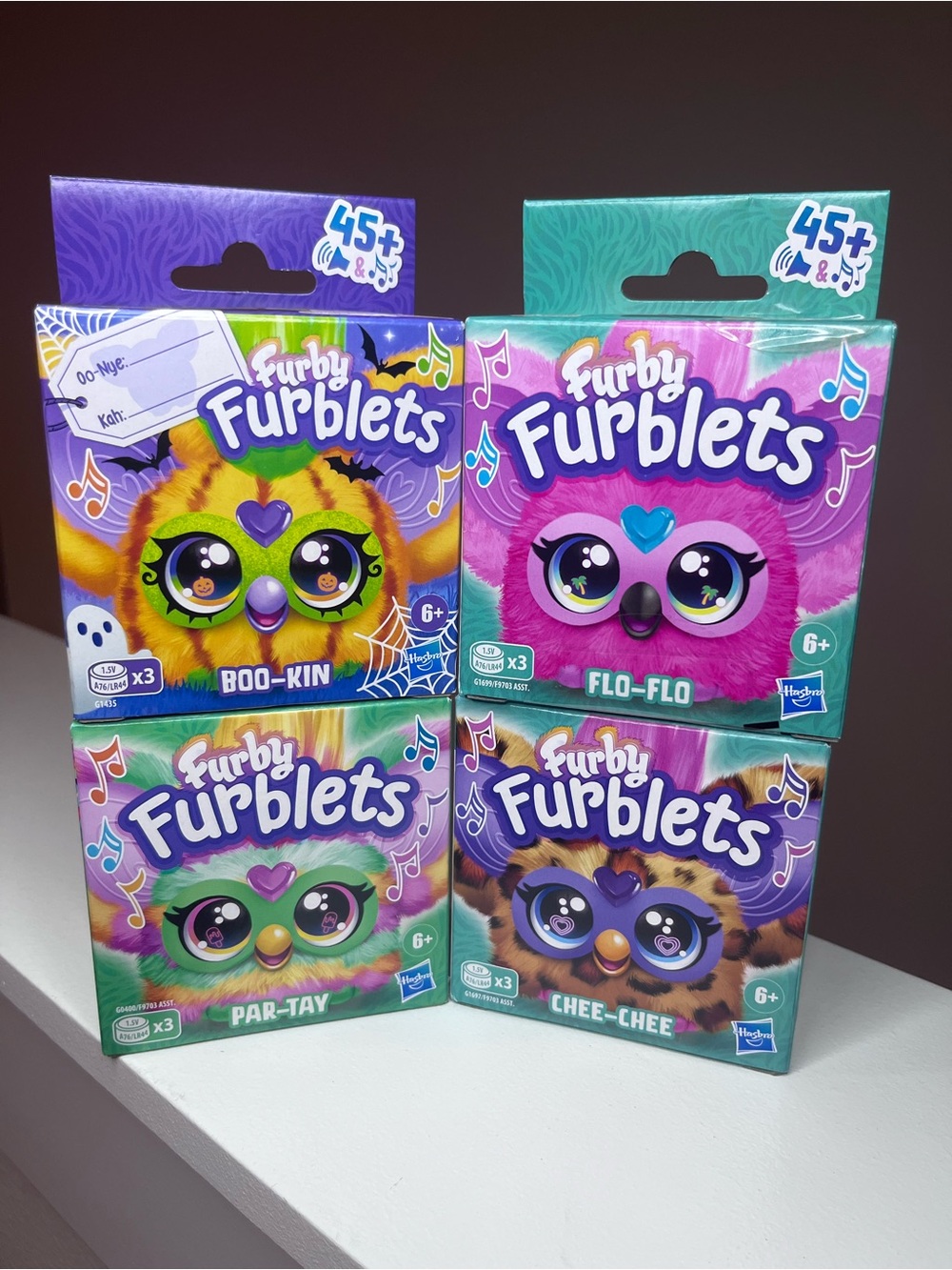 Furby Furblets collectable Kids Toy - Assorted Colors set of 4